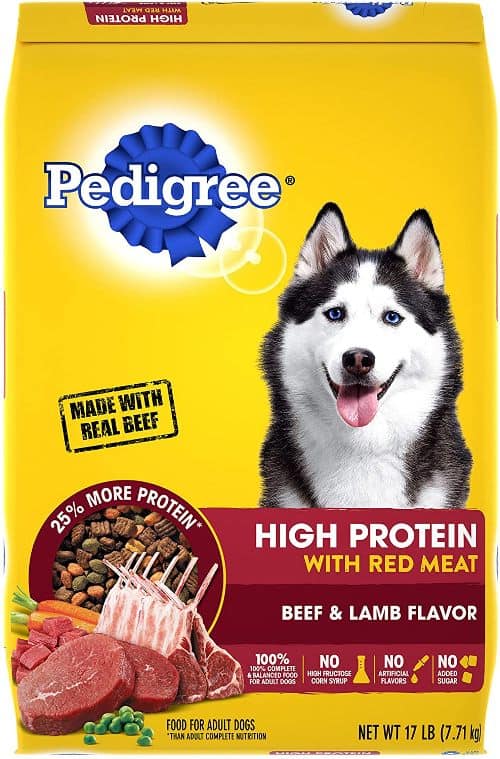 PEDIGREE® Dry Dog Food High Protein Beef and Lamb Flavor 50.0 lb